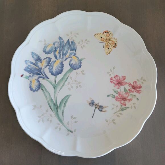 Lenox Butterfly Meadow Orange Sulphur Dinner Plate 11" - Picture 1 of 7